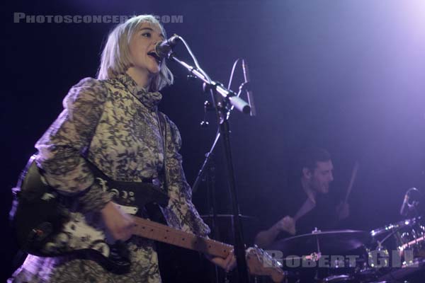 THE JOY FORMIDABLE - 2009-01-15 - PARIS - La Maroquinerie - Rhiannon Bryan - Matt Thomas